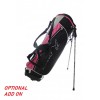 AGXGOLF GIRLS LEFT HAND STARTER MAGNUM GOLF CLUB SET wDRIVER+IRONS+PUTTER - OPTIONAL BOYS STAND BAG ! BUILT in the USA !